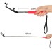 Extendable Stainless Steel Handheld Monopod for Smartphone - Red