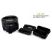 FM Cup Holder Docking Station For iPhone's And iPod's - Black