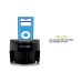 FM Cup Holder Docking Station For iPhone's And iPod's - Black