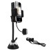 FM Transmitter Car Charger Car Mount Holder Kit with Suction Cup For iPhone 4/4S - Black