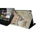 Famous Building Design Folio Stand Leather Case Cover For iPad 2 / 3 / 4