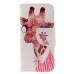 Fashion Colorful Drawing Printed Beautiful Cute Giraffe PU Leather Flip Wallet Stand Case With Card Slots For iPhone 5 / 5s