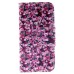 Fashion Colorful Drawing Printed Beautiful Flowers PU Leather Flip Wallet Stand Case With Card Slots For iPhone 5 / 5s