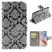 Fashion Colorful Drawing Printed Beautiful Totem Flowers PU Leather Flip Wallet Stand Case With Card Slots For Samsung Galaxy S6 G920