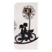 Fashion Colorful Drawing Printed Bicycle And Dandelion PU Leather Flip Wallet Stand Case With Card Slots For Samsung Galaxy S6 Edge