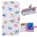 Fashion Colorful Drawing Printed Butterflies PU Leather Flip Wallet Stand Case With Card Slots For Samsung Galaxy Note 5