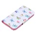 Fashion Colorful Drawing Printed Butterflies PU Leather Flip Wallet Stand Case With Card Slots For Samsung Galaxy S5 G900