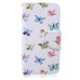 Fashion Colorful Drawing Printed Butterflies PU Leather Flip Wallet Stand Case With Card Slots For Samsung Galaxy S6 Edge