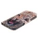 Fashion Colorful Drawing Printed Cool Leopard PU Leather Flip Wallet Stand Case With Card Slots For Samsung Galaxy S6 G920