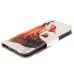 Fashion Colorful Drawing Printed Cool Wolf Howl PU Leather Flip Wallet Stand Case With Card Slots For Samsung Galaxy S6 Edge