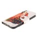 Fashion Colorful Drawing Printed Cool Wolf Howl PU Leather Flip Wallet Stand Case With Card Slots For Samsung Galaxy S6 G920