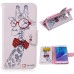 Fashion Colorful Drawing Printed Elegant Giraffe PU Leather Flip Wallet Stand Case With Card Slots For Samsung Galaxy Note 5