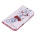 Fashion Colorful Drawing Printed Elegant Giraffe PU Leather Flip Wallet Stand Case With Card Slots For Samsung Galaxy S5 G900