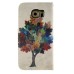 Fashion Colorful Drawing Printed Old Times Tree PU Leather Flip Wallet Stand Case With Card Slots For Samsung Galaxy S6 G920