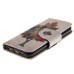 Fashion Colorful Drawing Printed Old Times Tree PU Leather Flip Wallet Stand Case With Card Slots For iPhone 5 / 5s