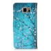 Fashion Colorful Drawing Printed Plum Blossom Tree PU Leather Flip Wallet Stand Case With Card Slots For Samsung Galaxy Note 5