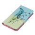 Fashion Colorful Drawing Printed Swallows Feather PU Leather Flip Wallet Stand Case With Card Slots For Samsung Galaxy Note 5