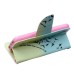 Fashion Colorful Drawing Printed Swallows Feather PU Leather Flip Wallet Stand Case With Card Slots For iPhone 5 / 5s