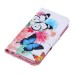 Fashion Colorful Drawing Printed White Blue Butterfly PU Leather Flip Wallet Stand Case With Card Slots For Samsung Galaxy S6 Edge