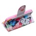 Fashion Colorful Drawing Printed White Blue Butterfly PU Leather Flip Wallet Stand Case With Card Slots For iPhone 5 / 5s