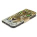 Fashion Colorful Drawing Printed Yellow Tiger PU Leather Flip Wallet Stand Case With Card Slots For Samsung Galaxy S6 G920