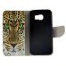 Fashion Colorful Drawing Printed Yellow Tiger PU Leather Flip Wallet Stand Case With Card Slots For Samsung Galaxy S6 G920