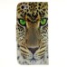 Fashion Colorful Drawing Printed Yellow Tiger PU Leather Flip Wallet Stand Case With Card Slots For iPhone 5 / 5s