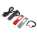 Fashion EX-02 Bluetooth Headset With 2 Replacing Faceplates For iPhone Samsung Smart Phones - Camouflage/Red/Grey