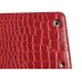 Fashion High-Impact Crocodile Grain Folio Leather Flip Stand Case Cover With Sleep Wake For iPad Air iPad 5