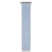 Fashion Jeans Cloth Skin Stainless Steel Buckle Wrist Band for Apple Watch 42 mm - Light Blue
