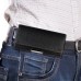 Fashion Litchi Grain Horizontal Leather Pouch Holster with Belt Clip for iPhone 6 4.7 inch - Black