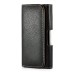 Fashion Litchi Grain Horizontal Leather Pouch Holster with Belt Clip for iPhone 6 Plus - Black