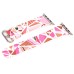 Fashion Pink Polygon Skin Silicone Stainless Steel Buckle Wrist Band for Apple Watch 38mm