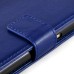 Fashion Pull-Up  PU Leather Flip Stand Card Slots Case For Samsung Galaxy S6 G920 - Blue