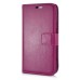 Fashion Pull-Up  PU Leather Flip Stand Card Slots Case For Samsung Galaxy S6 G920 - Magenta