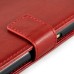 Fashion Pull-Up  PU Leather Flip Stand Card Slots Case For Samsung Galaxy S6 G920 - Red