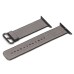 Fashion Pure Color Nylon Wrist Strap Watch Band for Apple Watch 42 mm - Black