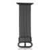 Fashion Pure Color Nylon Wrist Strap Watch Band for Apple Watch 42 mm - Black