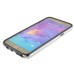 Fashion Stripe Impact Resistance Rugged Hybrid Plastic Frame And TPU Back Case Cover For Samsung Galaxy Note 5 - Silver