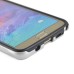 Fashion Stripe Impact Resistance Rugged Hybrid Plastic Frame And TPU Back Case Cover For Samsung Galaxy Note 5 - Silver