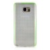 Fashion Transparent Clear Colored Frame TPU Back Case Cover For Samsung Galaxy Note 5 - Green