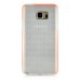 Fashion Transparent Clear Colored Frame TPU Back Case Cover For Samsung Galaxy Note 5 - Orange