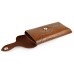 Fashion Up-Down Open Flip PU Leather Magnetic Closure Card Holder Belt Clip Holster Bag Pouch Case For iPhone 6 Plus Samsung Galaxy Note 5 / 3 / 4 - Brown