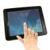 Fashionable Black Plastic and Silicone Stand Protective Case with Touch Screen Film for iPad 2/3/4 - Army Green