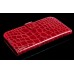 Fashionable Crocodile Skin Design Leather Wallet Flip Case For Samsung Galaxy S4 i9500 - Red