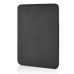 Fashionable Denim Design Rotatable Leather Stand Case For iPad Mini 1/2/3 - Black