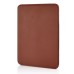 Fashionable Denim Design Rotatable Leather Stand Case For iPad Mini 1/2/3 - Brown