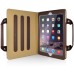 Fashionable Leather Handbag for iPad Air 2 ( iPad 6 ) - Dark Brown