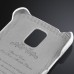Fashionable Litchi Grain Vertical Flip Genuine Leather Case for Samsung Galaxy S5 - White