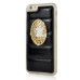 Fashionable Sofa Skin with Bling Diamond Mirror Design TPU Back Case for iPhone 6 4.7 inch - Black